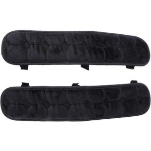 Garneck Chair Armrest Pad Office Gaming Chair Armrest Cushion Pillow Cover Support for Elbow Forearms (Black)