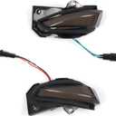 CTH for Toyota Corolla 2019-2025 Side Mirror Side Mirror Turn Signal Flashing Light LED Sequential Dynamic Turn Signal Indicator Light Plug and Play Light Car Accessories 1pair