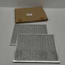 AMI PARTS BPS1FA30 Aluminum Filter (2pcs) Compatible With B-roan Range Hood-11-3/4" X 14-1/4" X 3/8" (Silver)