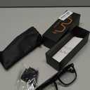 AI Smart Wireless Bluetooth Translation Glasses for Men/Women with Speakers/Bluetooth&140+ Languages Translation Sports/Travel/Drive/Business (C1+AI+Color Change Lenses+Black)