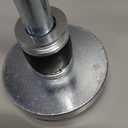 AR-PRO (2-Pack) Replacement Snow Plow Skid Shoes for ATV UTV Blades, Fits 5/8" Shaft  Compatible with Moose Plows  Includes Pins, Rubber Bumpers, Washers  Replaces 100-3133, 4501-0702 etc (Silver (7" Height))