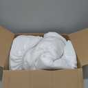 Serta ComfortSure Twin Mattress Cover, Fitted Pillow Top Mattress Pad, Super Soft and Breathable Quilted Cotton Protector with 18" Elastic Deep Pockets for Secure Fit, White