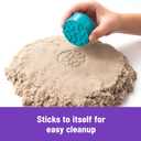 Kinetic Sand, Folding Sand Box with 2lbs Play Sand, 7 Molds & Tools, Storage Case, Sensory Toys, Holiday Gifts & Stocking Stuffers for Kids Ages 3 and up
