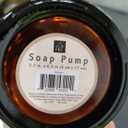 Homewear Soap Pump Amber Brown, 3.3 in x 6.5 in