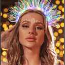 EARENT Light Up Headbands Rave Outfits Neon Headband for Women