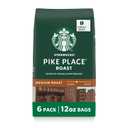 Starbucks Whole Coffee Beans, Medium Roast Hot or Iced Coffee, Pike Place Roast, Six 12 oz Bags (12 Ounce (Pack of 6)). 16/Jun/2026. 5 Pack New. 1 Pack Open.