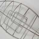 Besuguera Large Fish Grill Basket - Open Fire Cooking Basque Style - Heavy Stainless Steel - Asador Restaurant Grilling Accessory.
