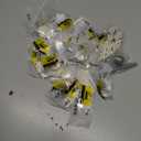 12 Pack Euro Rose Decorative Cabinet Knobs with Plate,4" Floral Ivory Drawer Knobs Vintage Kitchen Zinc Alloy Flower Drawer Pulls Handle for Dresser Vanity Cupboard Wardrobe (12 Pack, 4.0")