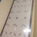 A PLUS MAX 18x36 Picture Frame Brown Light Weight Wall Mount
