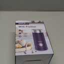 SIMPLETASTE Milk Frother, 4-in-1 Electric Milk Steamer, Automatic Warm and Cold Foam Maker and Milk Warmer for Latte, Cappuccinos, Macchiato (Blue)