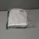 Spartan Industrial - 18 X 24 (100 Count) Self Seal Clear Poly Bags with Suffocation Warning for Packaging, Clothes - Resealable Glue