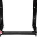 Buyers Products - 1701000 Mounting Brackets For 24/36 Inch Poly Truck Boxes, Black Steel, 15 x 14 Inches