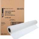 Exam Table Paper, 12 Rolls/Case, 18"x225", Lightweight Smooth, White, Latex-Free  Ideal for Medical and Dental Offices