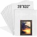 Dunzoom 10 Pack 28 * 32 Inch Extra Large Bubble Pouches Clear Bubble Pouch Wrap Bags for Packing Shockproof Cushioning Wrap Bag for Shipping Moving Fragile Dishes China Plates Painting Fragile Items