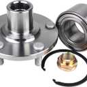 KUSATEC BR930568K Front Wheel Bearing and Hub Assembly Compatible with 2004-2017 Toyota Avalon Camry Highlander Solara,2004-2013 Lexus ES330 ES350 RX330 RX350 RX400h, 5 Lug Bolts Without ABS