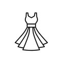 Women Dress Black, Size L