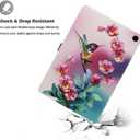 Kindle Fire HD 8 and Fire HD 8 Plus Tablet Case (12th/10th Generation, 2024/2022/2020), Slim Fit Lightweight Leather Smart Tablet Case with Auto Wake/Sleep, Bird
