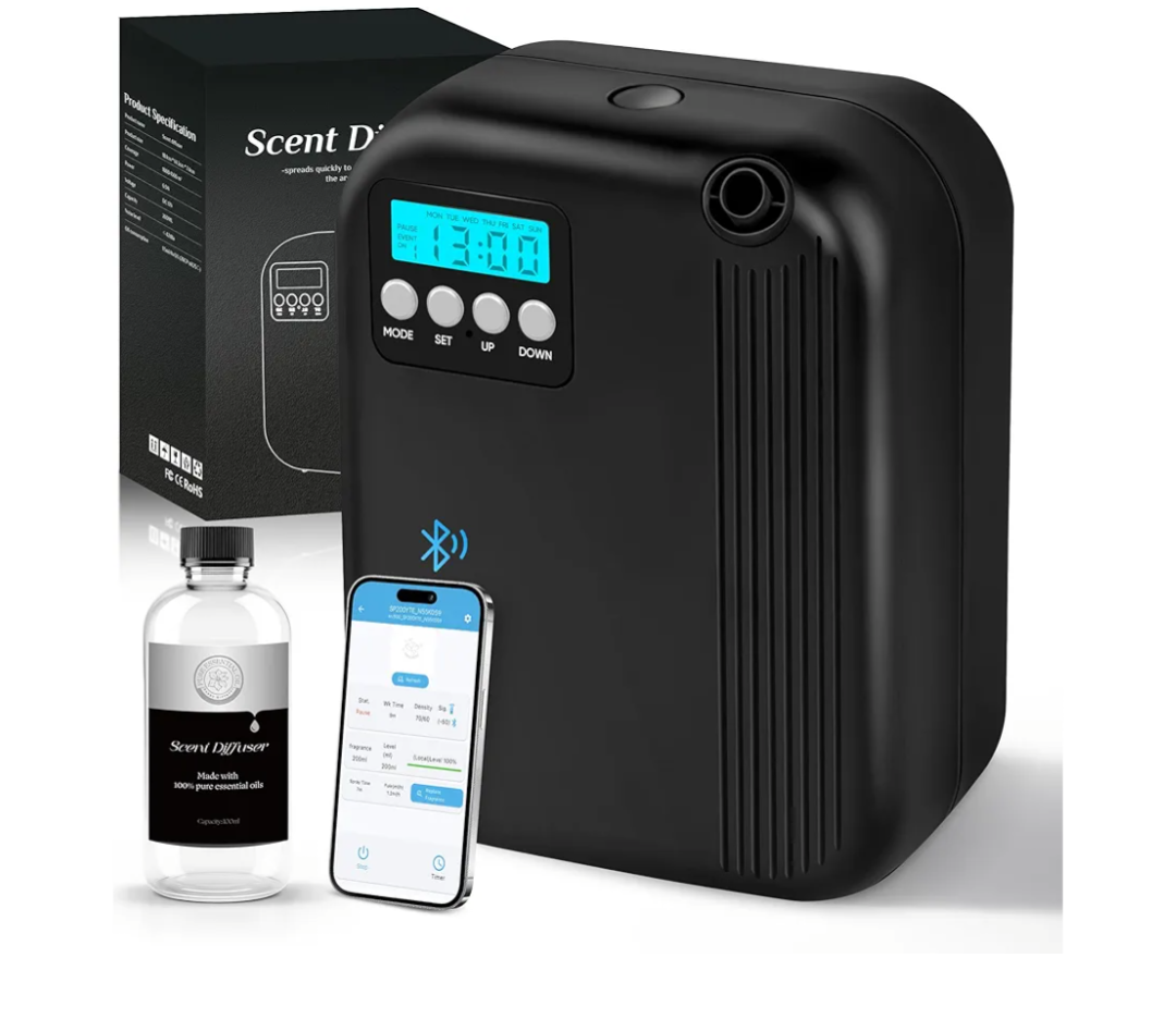 Hotel Collection Diffuser, 3000 Sq.Ft of Coverage, Scent Diffusers for Home Large Room, Office Waterless Essential Oil Diffuser