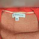 MISS SPARKLING Womens Knit Cardigan Sweater Button Down Long Sleeve V Neck Casual Loose Fit Jacket Lightweight Outerwear (X-Large, Peach Multi)