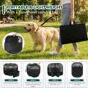 Dog Playpen, Portable Puppy Pet Crate Indoors for Small/Medium Dogs Cats Rabbits, Foldable Dog Cage Enclosure for Outdoor, Pop Up Dogs Tent Kennel with Carrying Case, Dark Grey
