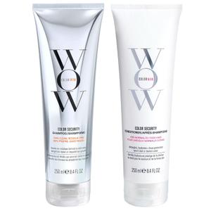 COLOR WOW Dream Clean Duo - 100% clean, sulfate-free COLOR SECURITY SHAMPOO and weightless COLOR SECURITY CONDITIONER| Achieve Super Glossy, Hydrated Hair