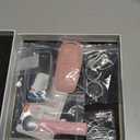 for Ford Key Fob Cover with Keychain, Leather Crystal Key Case Protector Compatible with Ford Fusion Mustang F150 Edge Explorer Lincoln MKZ MKC MKX Smart Remote Key, Pink (model 2-pink)