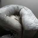 WNPETHOME XXL Extra Large Dog Bed, Washable Dog Couch with Removable Waterproof Cover, Orthopedic Large Pet Sofa Bed with Bolster Sides for Sleeping (Grey)