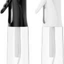 IMPORX Continuous Spray Bottle for Hair (10.1oz/300ml) 2 Pack Home Essentials Spray Bottles For Cleaning Empty Ultra Fine Water Mister Sprayer For Hairstyling Garden Plants Curly Hair Perfume Etc