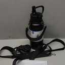 KXIAOCHEN Insulated Water Bottle, Stainless Steel Water Bottle, 2 Lids (Straw and Handle Lid),Wide Mouth Metal Water Bottles Keep Hot and Cold, Double Walled, Thermo Mug, Metal Canteen (Black)