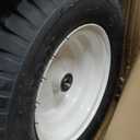 GICOOL 16x6.50-8 Riding Lawn Mower Rubber Tire and Wheel, 2 Pcs Replacement 16x6.5-8nhs Garden Tractor Lawnmower Tyre, Bearing Bore 3/4" & 5/8", 3"-4.5" Centered Hub
