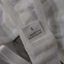 Foxiny Sexy O Ring Chain Strappy Push Up Choker Garter Belt Outfits Lingerie Set 3 Piece (Small, White)