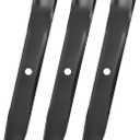 115-2454-03 High Lift Blades for 54" Mower Deck, Compatible with Toro TimeCutter HD Titan ZX5400 ZX5420 MX5400 MR5400 Ex-Mark Lawn Mower, Replace 115-4999 115-4999-03 115-9650-03, 3 Pack