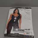 Leg Avenue Women's Vinyl Boned Bodysuit DIY Costume Piece (Black, S)