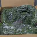 WBHome 2 PCS 9FT Real Touch Norfolk Pine Christmas Garland, Winter Greenery Garland for Christmas, Holiday Seasonal Outdoor/Indoor Home Decor