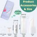 Portable Bidet for Travel  USB-C Rechargeable Handheld Sprayer 350ML, IPX7 Waterproof, 2 Modes, High Pressure Electric Bidet for Women & Men, Compatible with Water Bottles