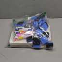 Affrolling 48 Sets Small Whiteboard Dry Erase Boards 5" x7'' Mini Double Sided Dry Erase Lap Boards with Markers Erasers Pen Holders Personal Whiteboards for Students Classroom Teacher