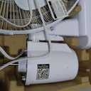 Commercial Cool 16 inch Wall Fan with Remote, White (CCFWR16W)