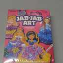 Dan&Darci Jab Jab Art Magical Princesses Kit - Easter Gifts for 5 Year Old Girls - Easter Arts and Crafts for Kids Ages 4-8, 4-6 - Mess-Free Craft - Birthday Gift Ideas for Girls Ages 4, 5, 6, 7, 8, 9