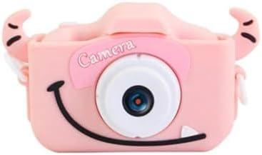 DAUTAI Kids Camera Cute and Funny, Kid Digital Camera 2400W Pixel, 2.0 Inch HD Screen Front and Rear Dual HD Cameras, for 3-8 Year Old Boy Girl Birthday Gift,C