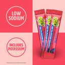 Sqwincher Zero Qwik Stik, Fruit Punch, Sugar Free, Low Calorie, Low Sodium Electrolyte Powder Hydration Drink Mix, .11 0z Packet (Pack of 50) (EXP 01/31/27)