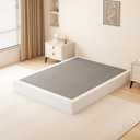 9 Inch Full Size Box Spring, 3000lbs Heavy Duty Box Spring Full Size Bed Base Metal Mattress Foundation, Easy Assembly, Noise Free