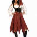 Women's Pirate Maiden Costume, Size 6-14