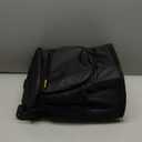 Ultra Compact Cooler Smart Cart with Wheels - Collapsible Insulated Cooler Bag - Foldable Travel Cooler 36 Cans - Leak Proof Trolley - Black