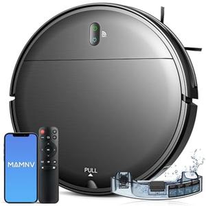 Amazon.com - MAMNV Robot Vacuum and Mop,2 in 1 for Carpet & Hard Floor,Robotic Vacuum Cleaner with Alexa/Voice/App,Powerful & Quiet for Pet Hair,Slim 2.87",Self-Charging & Zigzag Path Cleaning