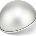 10 Inches Dome Cake Pan, Football Cake Pan, Hemisphere, DIY 3D Soccer Birthday Pan, Aluminum Cake Mold Nonstick Baking Tool (10 inch)