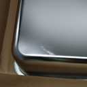 Stainless Steel Litter Box, 23.6x15.7"x6" Deep Stainless Steel Cat Litter Box Extra Large, XL Metal Litterbox for Big Cats with High Sides, Non Stick Surface, Easy to Clean