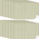 Flutesan 12 Pcs Miniature Dollhouse Wallpaper and Flooring Peel and Stick Mini DIY Self Adhesive Dollhouse Accessories 8.27 x 11.69 Inch (Vintage Stripes)