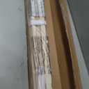 LazBlinds No Tools No Drill 1" Vinyl Mini Blinds, Cordless Blinds for Windows, Light Filtering Horizontal Window Blinds & Shades, 31" W x 48" H, Cream