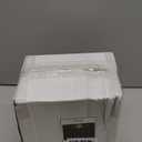 100Pcs Black Plastic Dessert Plates, Disposable Salad Plate with Gold Rim, Premium Hard Fancy Small Plates, Heavy Duty Plastic Cakes Plates for Party, Wedding and Birthday,  Black and Gold