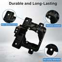 2Pcs Front Fog Light Bracket Compatible with RAM 2500 3500 2019-2021, Fog Lamp Mounting Support Mount Bracket Replace 68449383AA, Driver Side and Passenger Side